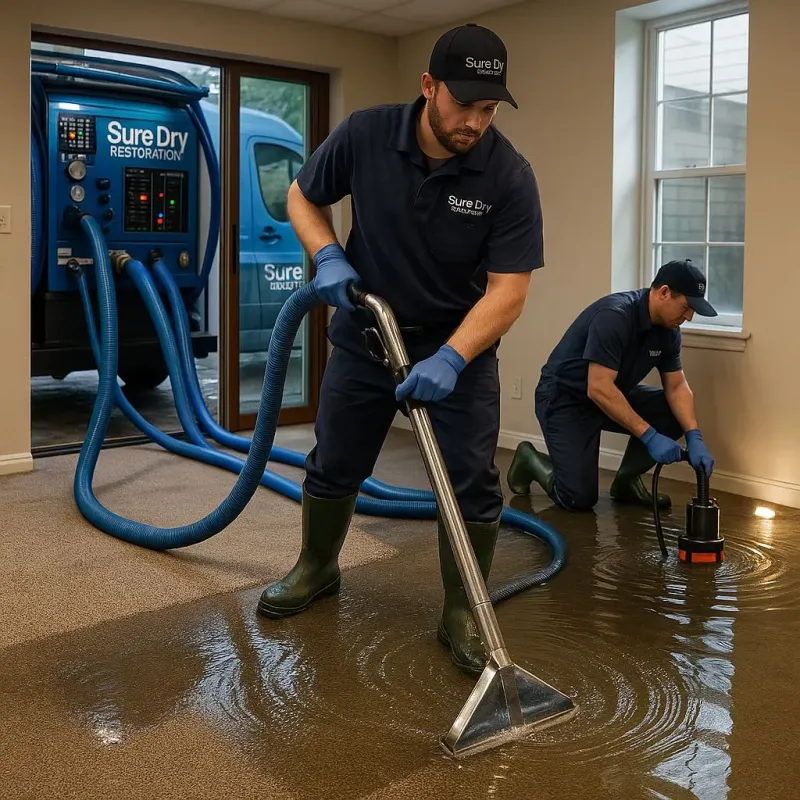 Water Extraction and Removal process in Fresno, CA